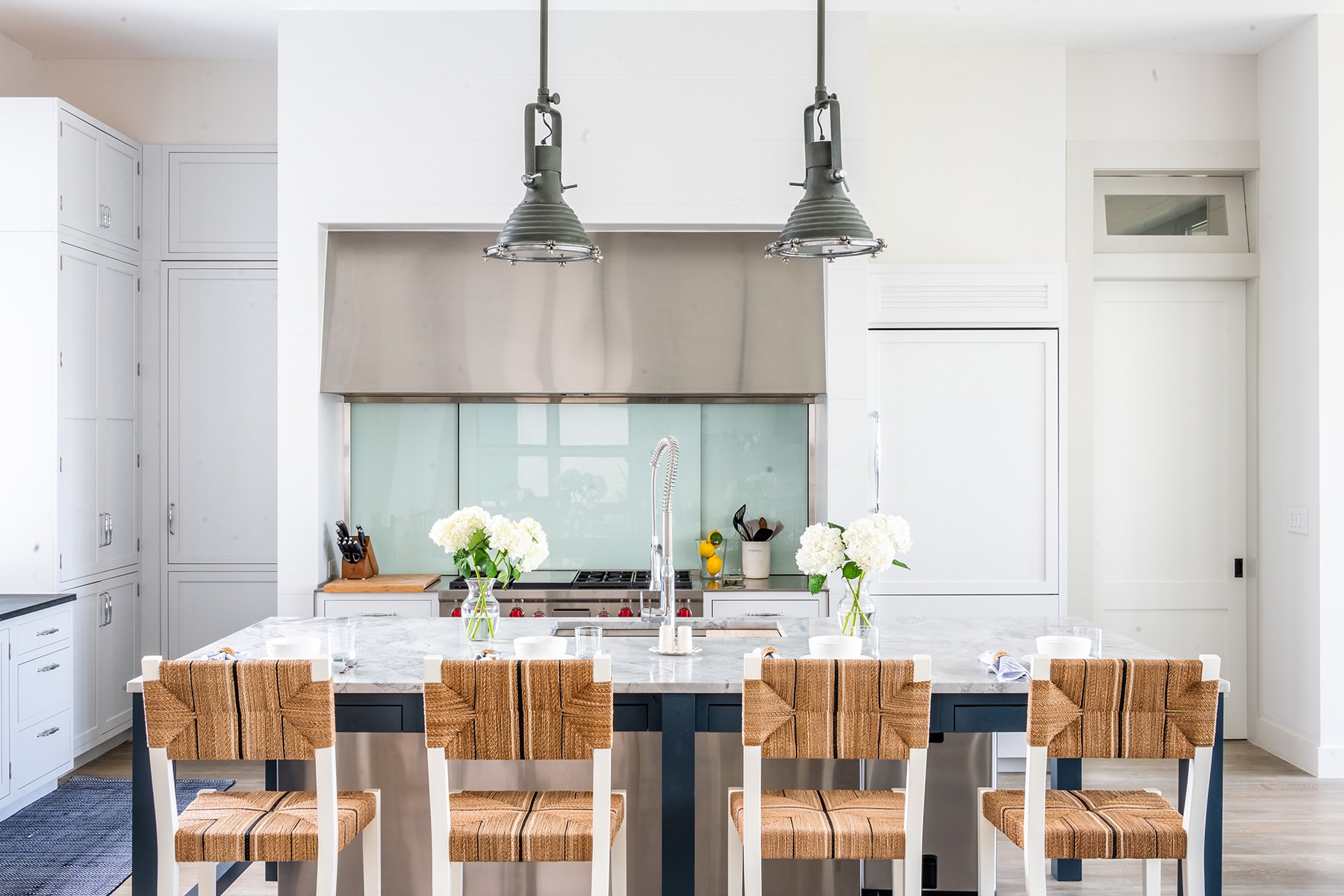 marble kitchen island interior design